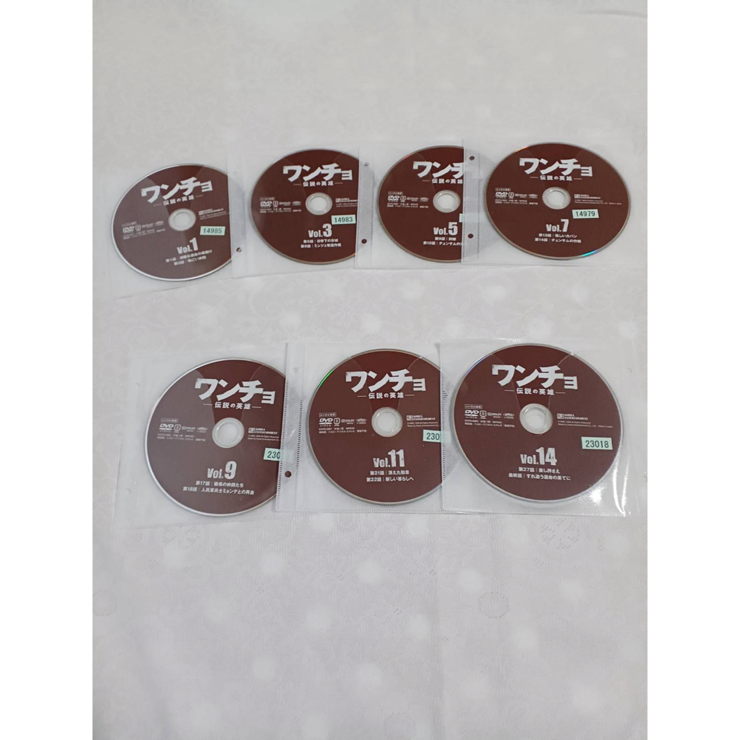 韓国ドラマ『ワンチョ〜伝説の英雄』DVDセット エンタメ/ホビーのDVD/ブルーレイ(TVドラマ)の商品写真