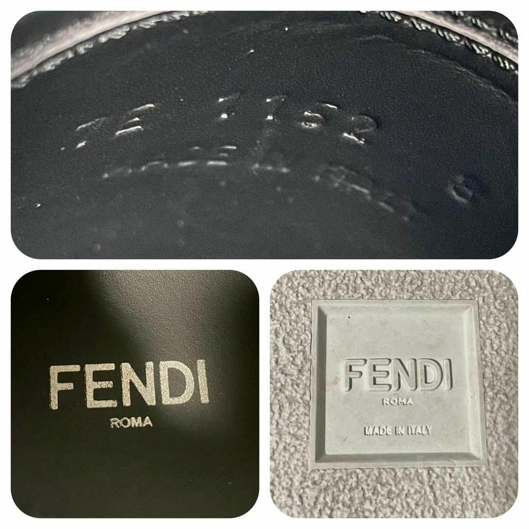 FENDI(フェンディ)の【即日匿名配送】FENDI　モンスター　バグズアイ　スリッポン　スエード　美品 メンズの靴/シューズ(スニーカー)の商品写真