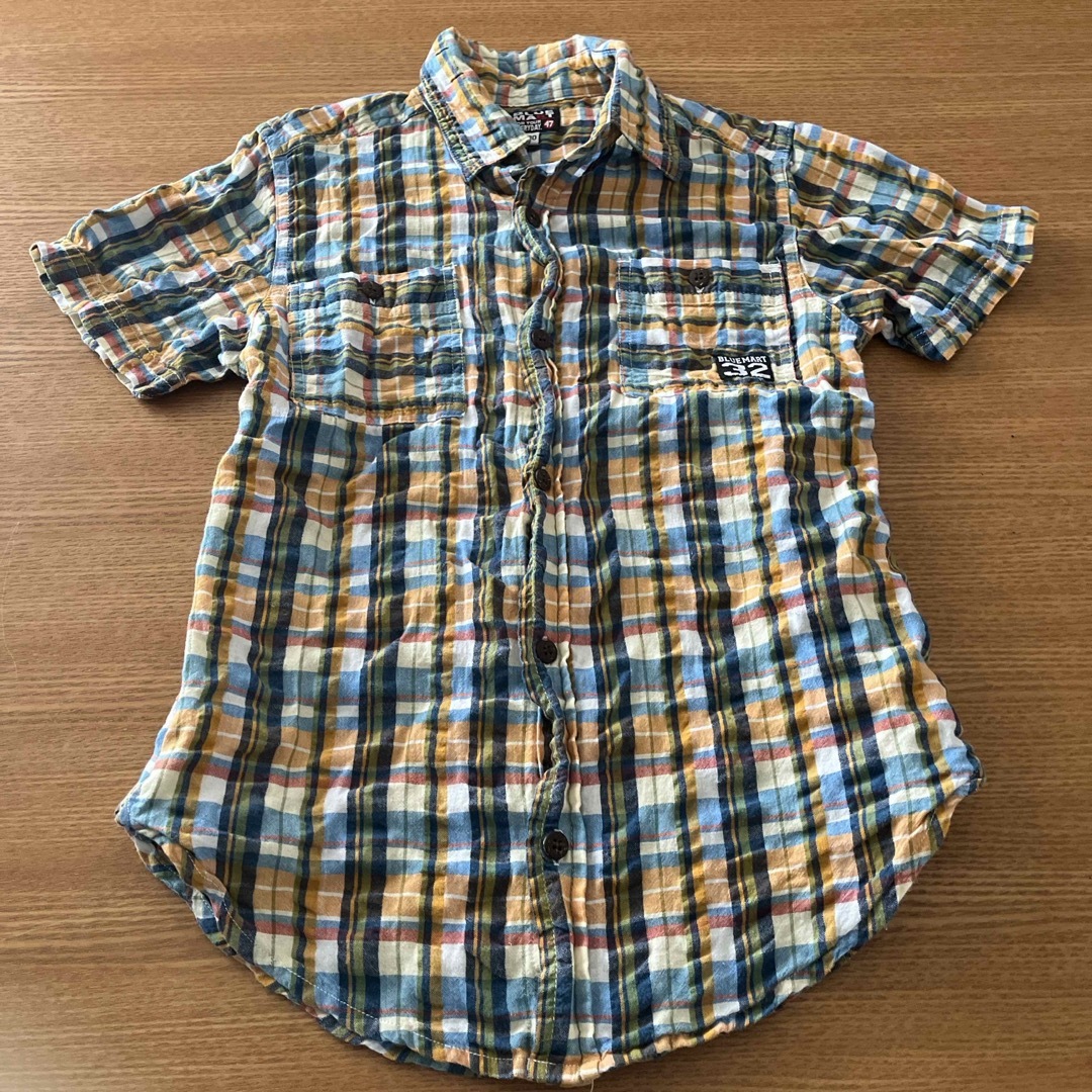 チェックシャツ　130cm キッズ/ベビー/マタニティのキッズ服男の子用(90cm~)(ブラウス)の商品写真