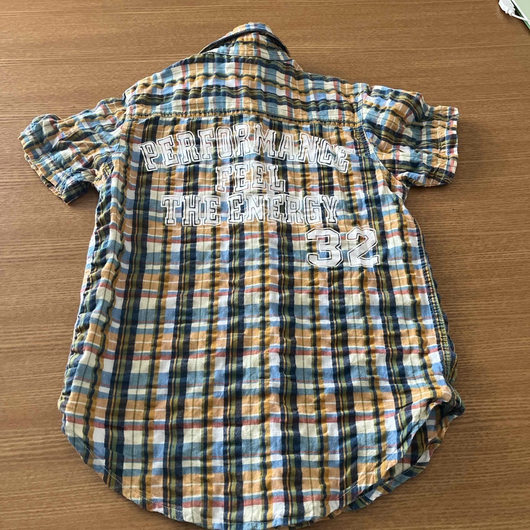 チェックシャツ　130cm キッズ/ベビー/マタニティのキッズ服男の子用(90cm~)(ブラウス)の商品写真