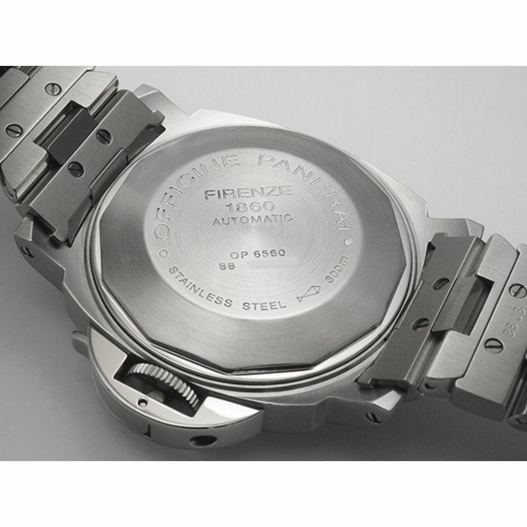 PANERAI(パネライ)の◆ミウラ◆パネライ PANERAI ルミノール マリーナ 40mm PAM00120 仕上/OH済【中古】 メンズの時計(腕時計(アナログ))の商品写真