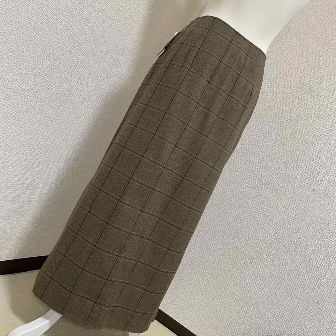 BEAUTY&YOUTH UNITED ARROWS(ビューティアンドユースユナイテッドアローズ)の【新品タグ付】BEAUTY&YOUTHチェックフロントボタンラップスカート レディースのスカート(ロングスカート)の商品写真