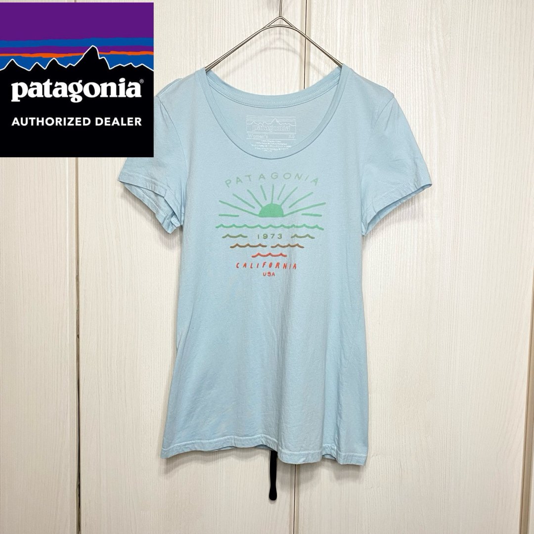 patagonia(パタゴニア)の【美品】 Patagonia organic cotton Tee レディースのトップス(Tシャツ(半袖/袖なし))の商品写真