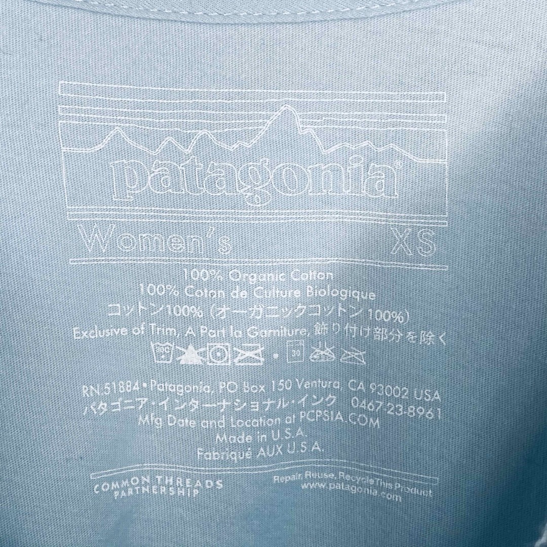 patagonia(パタゴニア)の【美品】 Patagonia organic cotton Tee レディースのトップス(Tシャツ(半袖/袖なし))の商品写真