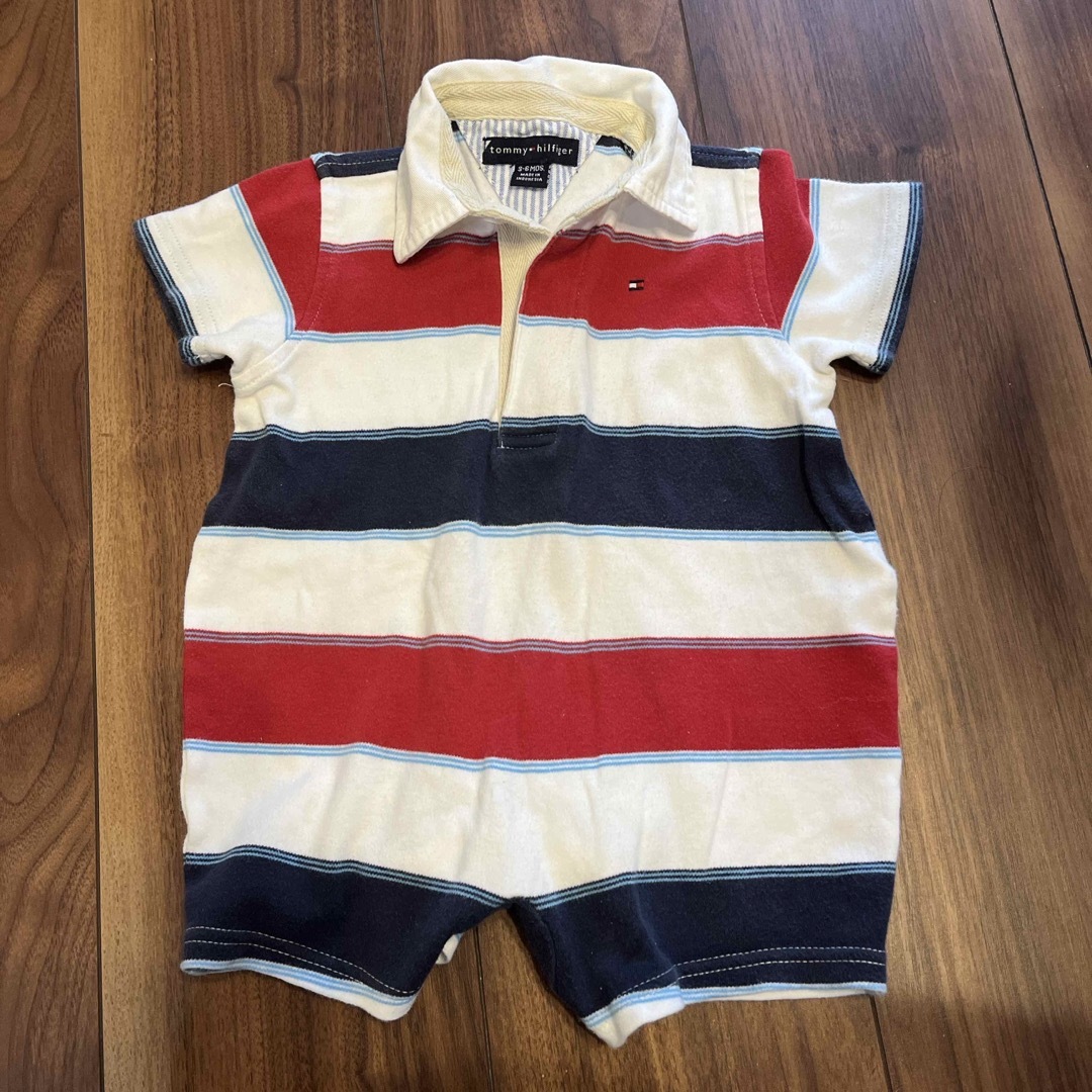 TOMMY HILFIGER(トミーヒルフィガー)のTommy hilfiger カバーオール キッズ/ベビー/マタニティのベビー服(~85cm)(カバーオール)の商品写真