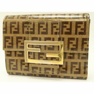 フェンディ(FENDI)のFENDI ズッキーノ　財布　コーティングキャンバス　18682103(財布)