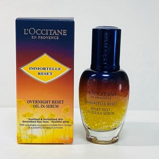 ロクシタン(L'OCCITANE)のロクシタン イモーテル オーバーナイトリセットセラム 30mL(美容液)