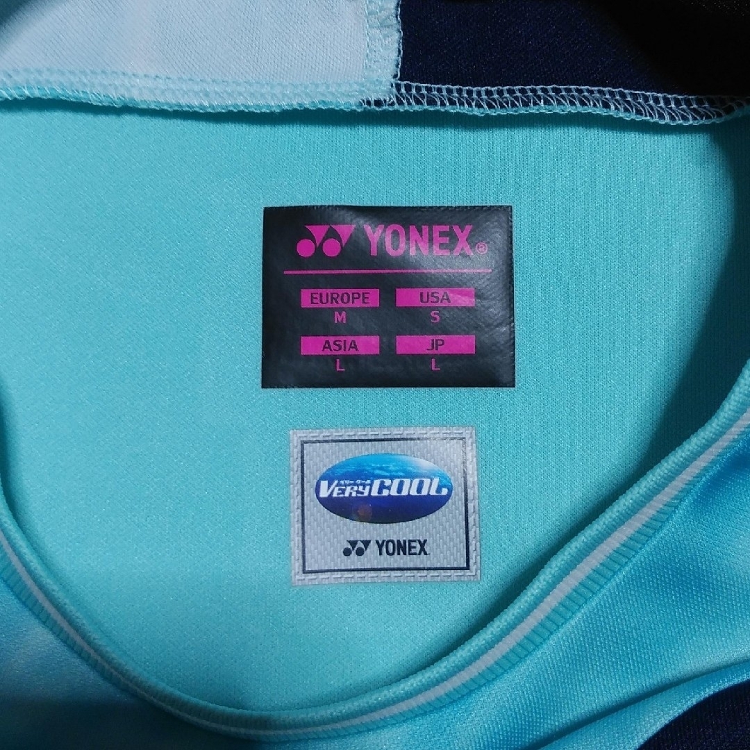 YONEX(ヨネックス)のYONEX  ヨネックス　ゲームシャツ　サイズL スポーツ/アウトドアのスポーツ/アウトドア その他(バドミントン)の商品写真