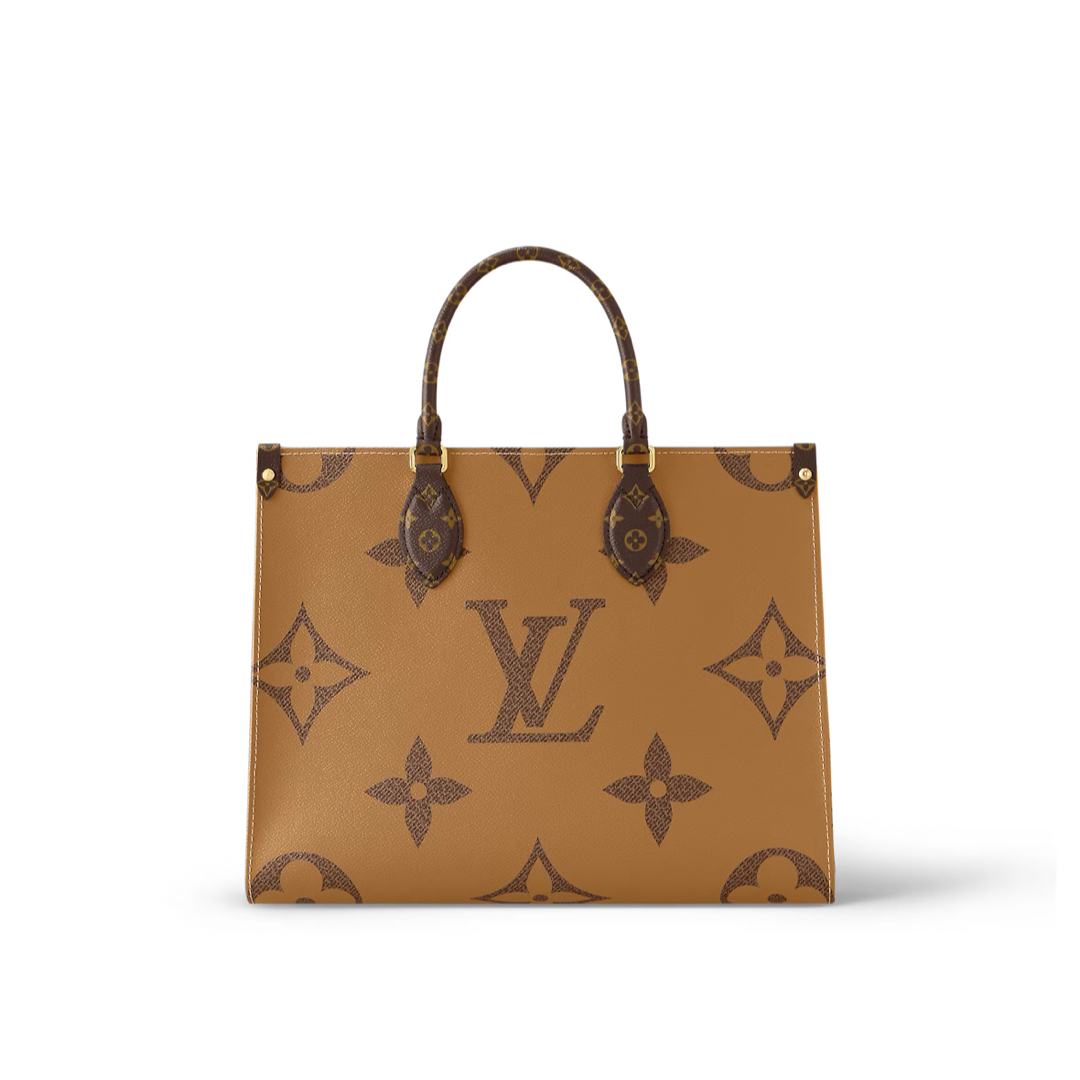 LOUIS VUITTON(ルイヴィトン)のLouis Vuitton ルイヴィトン オンザゴー MM バンドー付き レディースのバッグ(トートバッグ)の商品写真