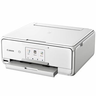 キヤノン インクジェット複合機TS8130 WHITE PIXUSTS8130W(OA機器)