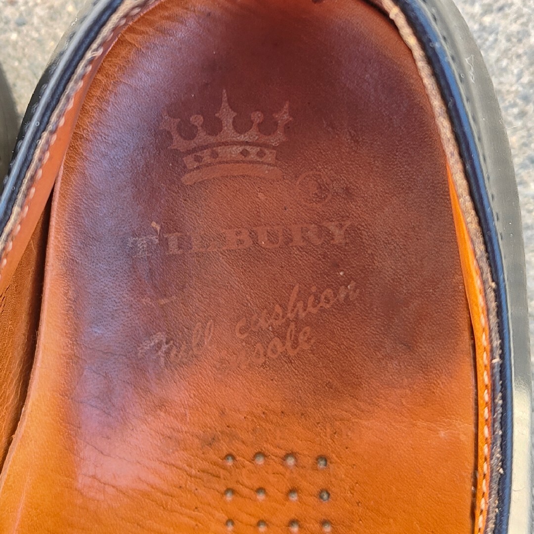 TILBURY Ｕチップ 10D made in England メンズの靴/シューズ(ドレス/ビジネス)の商品写真