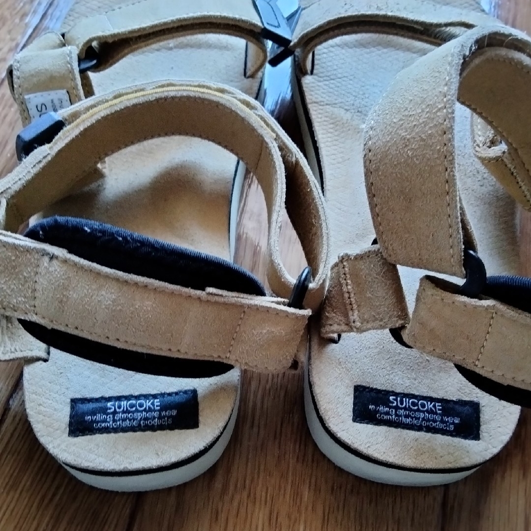 suicoke(スイコック)のサンダル　SUICOKE　ベージュ　２４センチ レディースの靴/シューズ(サンダル)の商品写真