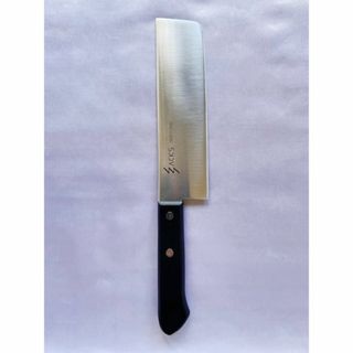 【燕三条製】特価！ZACKS/ギザ刃加工/ステンレス薄刃包丁/全長：約280mm(調理道具/製菓道具)