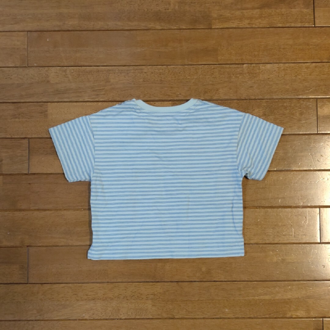 UNIQLO(ユニクロ)のエアリズムTシャツ4枚セット　80センチ　美品 キッズ/ベビー/マタニティのベビー服(~85cm)(Ｔシャツ)の商品写真