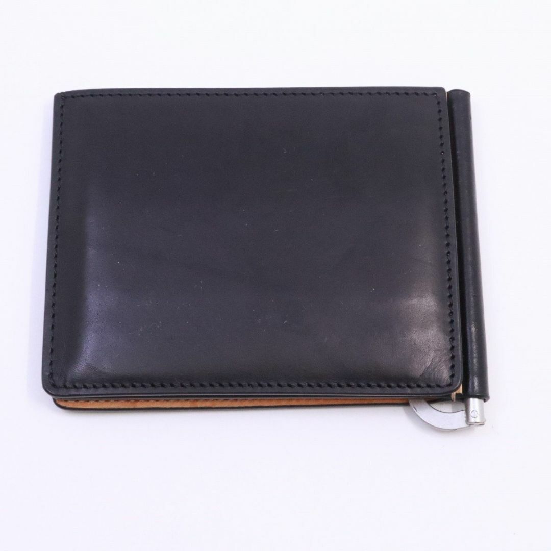 Maison Margiela メゾンマルジェラ マネークリップ付き二つ折り財布 ブラック S55UI0285