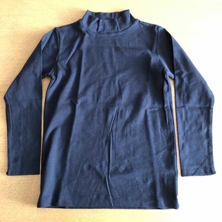タートルネック ロンT 長袖 120 黒(Tシャツ/カットソー)