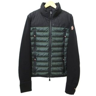 モンクレール(MONCLER)の未使用 モンクレール グルノーブル 22AW ダウンジャケット M 黒 グリーン(ダウンジャケット)