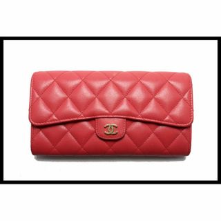 シャネル(CHANEL)のシャネル 22番台 キャビアスキン マトラッセ折り長財布■03oh2831896(財布)