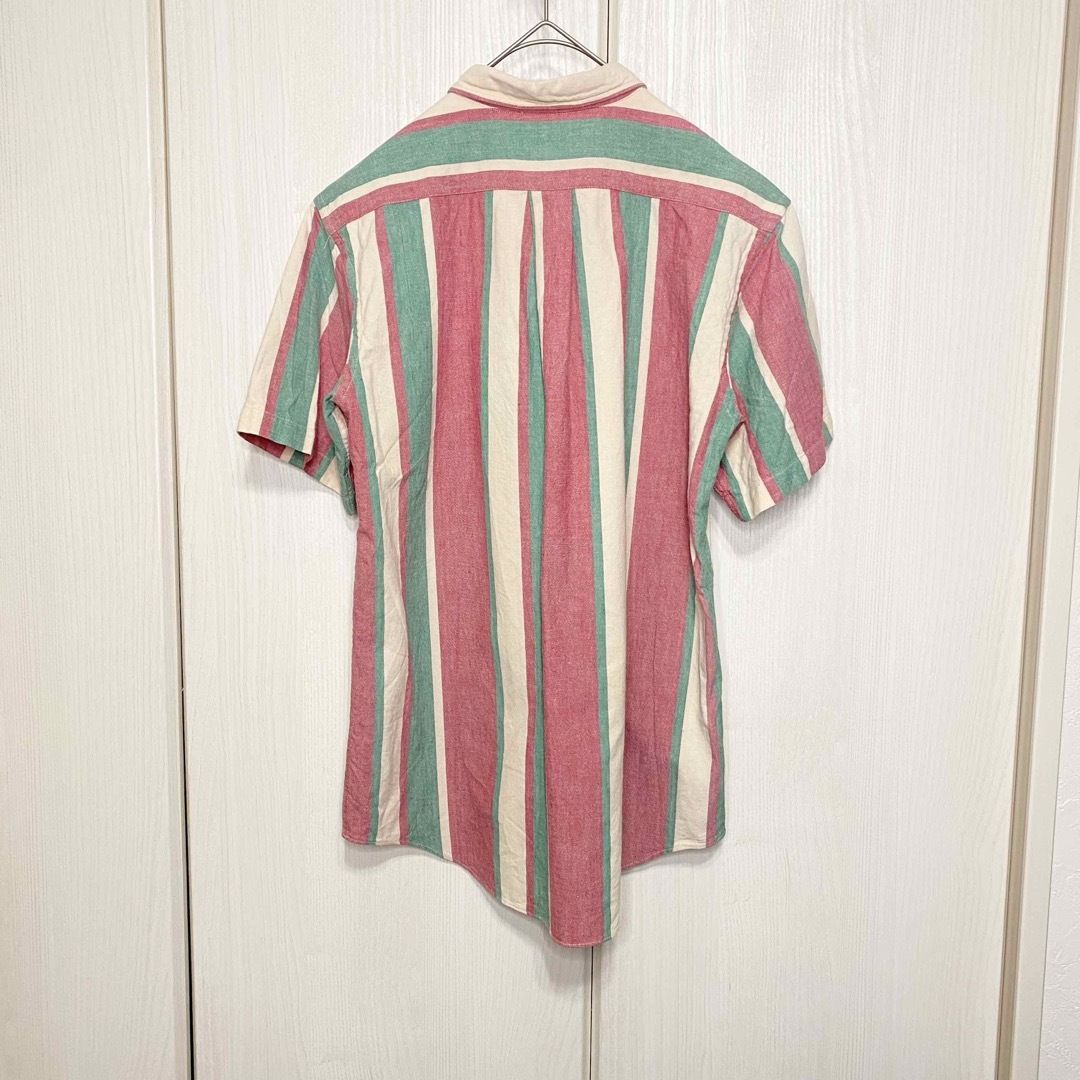 POLO RALPH LAUREN(ポロラルフローレン)の【80's 美品】Polo Ralph Lauren グリーンタグ 半袖シャツ メンズのトップス(シャツ)の商品写真