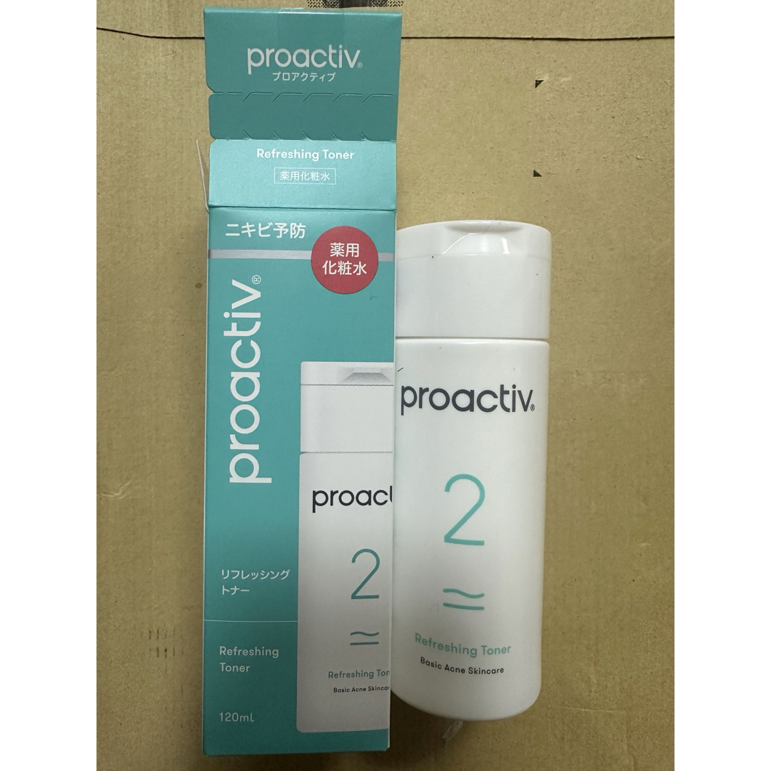 proactiv(プロアクティブ)の薬用化粧水 リフレッシングトナーa 120mL 60日分　プロアクティブ コスメ/美容のスキンケア/基礎化粧品(化粧水/ローション)の商品写真