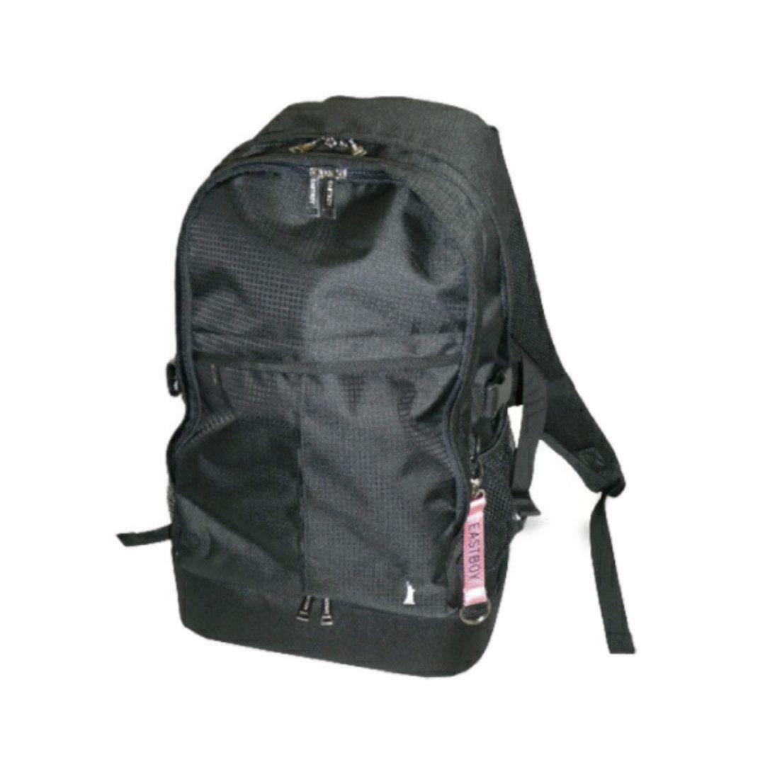 EASTBOY(イーストボーイ)のEASTBOY イーストボーイ デイパック EBA50 ブラック/ブラック メンズのバッグ(バッグパック/リュック)の商品写真