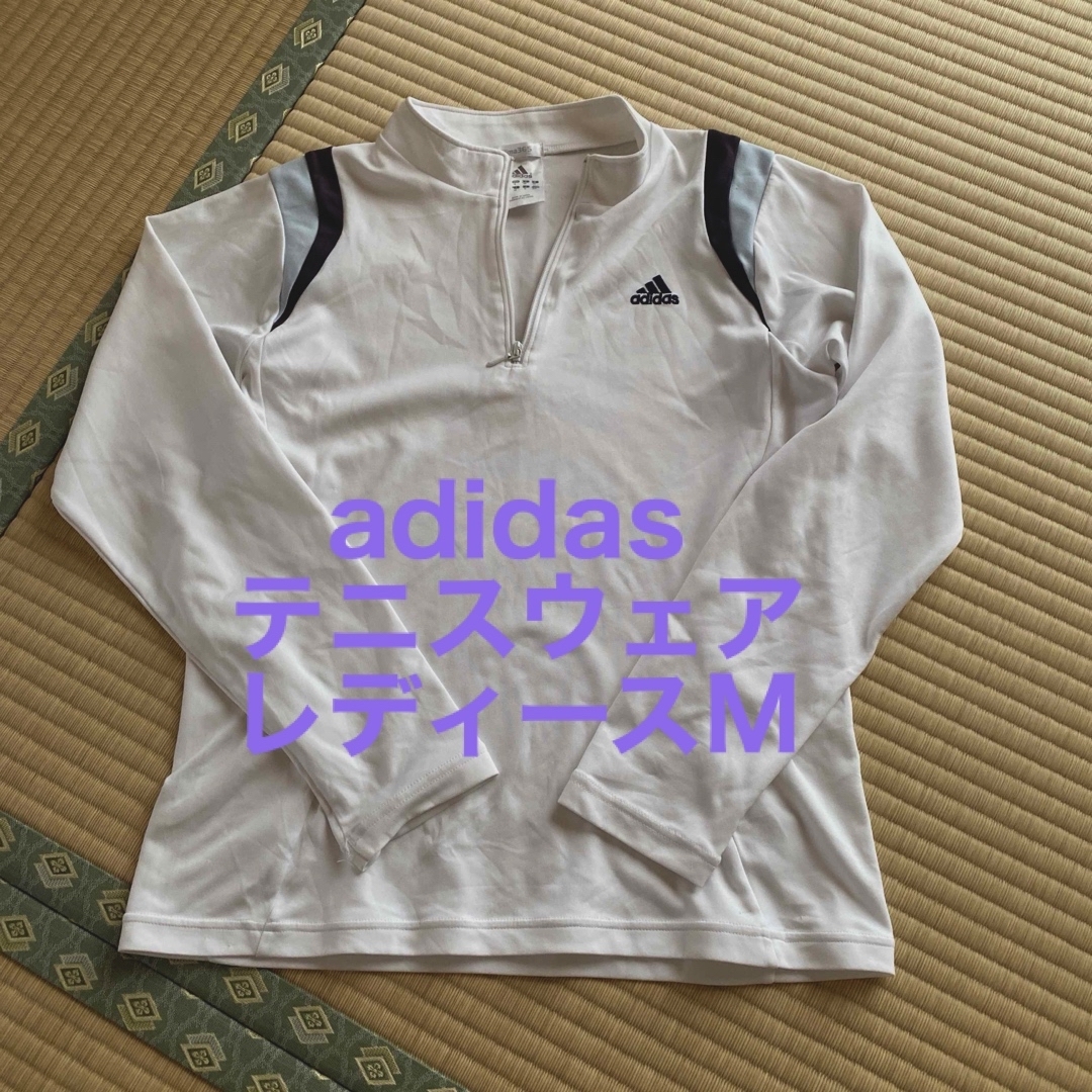 adidas(アディダス)のadidas テニスウェア　レディースM  長袖シャツ スポーツ/アウトドアのテニス(ウェア)の商品写真