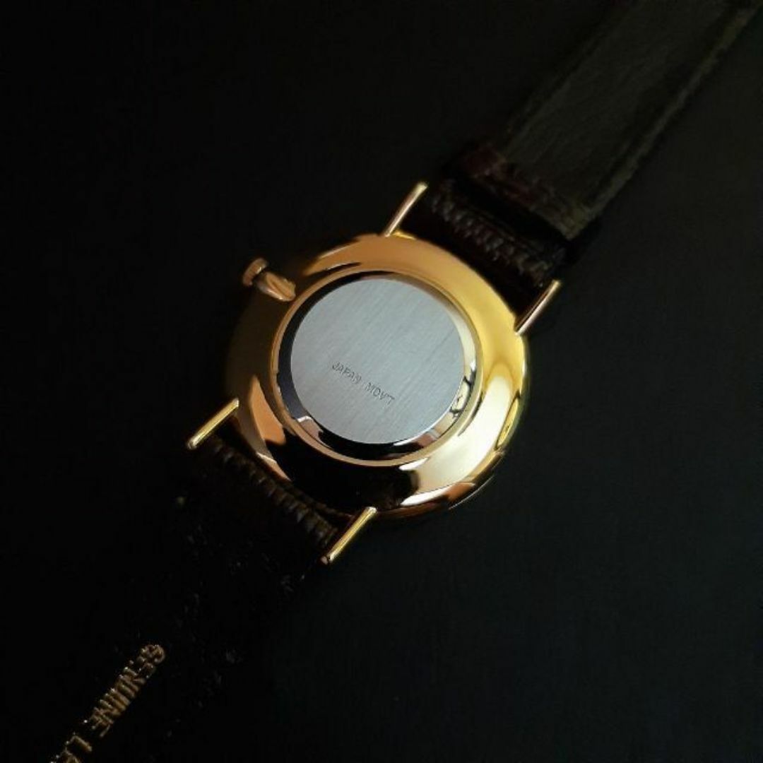 希少美品【稼働品】ISHIHARA HALL　イシハラホール　レディース　レッド メンズの時計(腕時計(アナログ))の商品写真