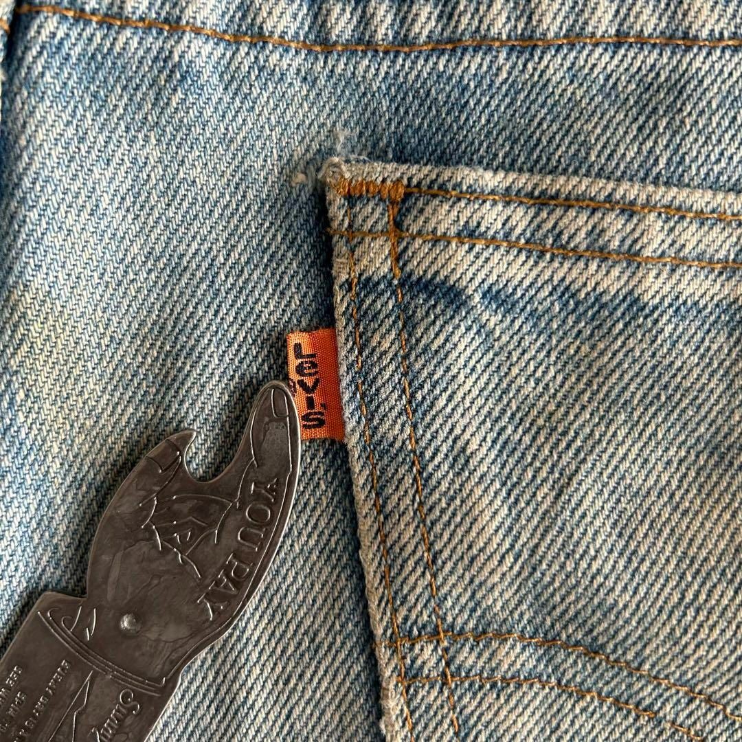 Levi's(リーバイス)のlevi’s 517 usa製 W34 ボタン裏575 実寸W32 オレンジタブ メンズのパンツ(デニム/ジーンズ)の商品写真