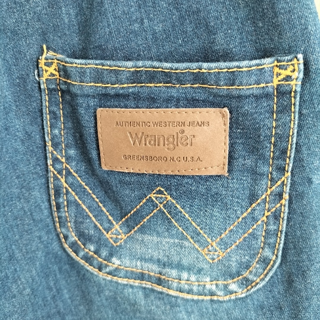 Wrangler(ラングラー)のWrangler ワイドオーバーオール 80cm キッズ/ベビー/マタニティのベビー服(~85cm)(パンツ)の商品写真