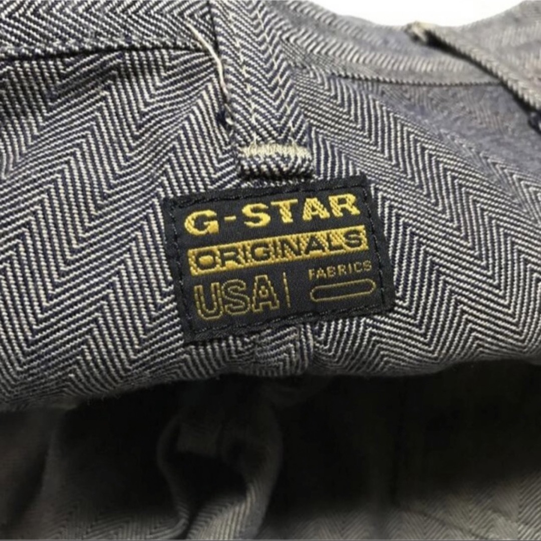 G-STAR RAW(ジースター)のジースターロゥ SHORTCUT ELWOOD バイカー サイズ28 約74cm メンズのパンツ(デニム/ジーンズ)の商品写真