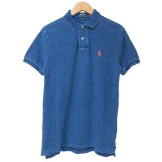 ポロラルフローレン(POLO RALPH LAUREN)のポロ ラルフローレン ポロシャツ 半袖 鹿の子 ワンポイント 刺繡 IBO51(ポロシャツ)