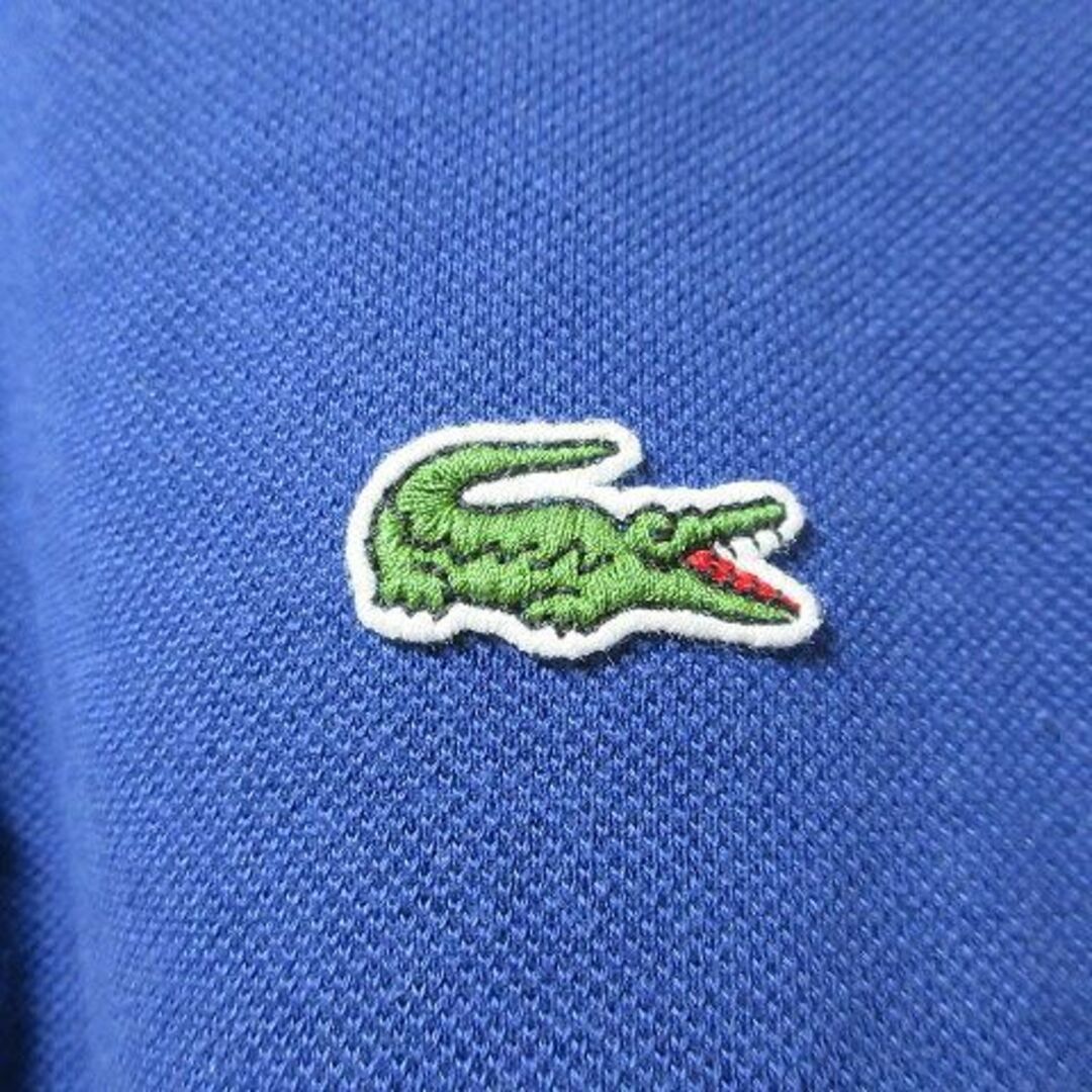 LACOSTE(ラコステ)のラコステ 近年 鹿の子 ポロシャツ 半袖 L1212AL 青 3 IBO51 メンズのトップス(ポロシャツ)の商品写真