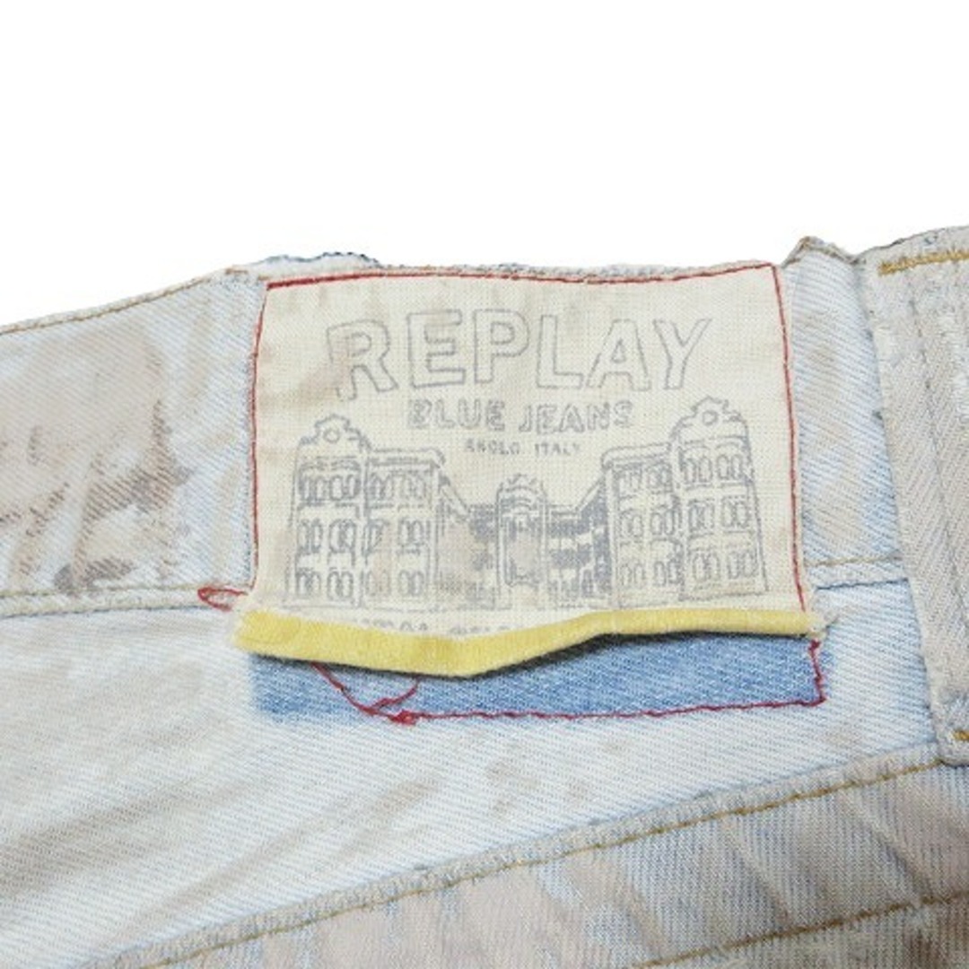 Replay(リプレイ)のリプレイ デニム パンツ USED加工 ダメージ加工 W31 L32 IBO51 メンズのパンツ(デニム/ジーンズ)の商品写真