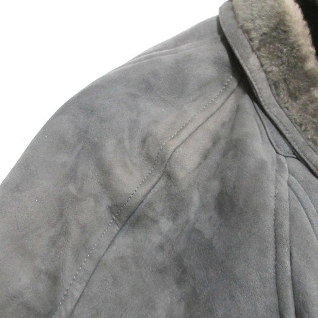 other(アザー)のSHEARLING シープスキン ムートン コート 毛皮 グレー IBO51  レディースのジャケット/アウター(ムートンコート)の商品写真