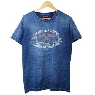 ブルーブルー(BLUE BLUE)のブルーブルー インディゴ Tシャツ 半袖 HRM 2 M 青 IBO51(Tシャツ/カットソー(半袖/袖なし))