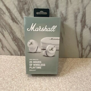 マーシャル(Marshall)のd2 新品　Marshall Mode Ⅱ aptホワイト　ワイヤレスイヤホン(ヘッドフォン/イヤフォン)