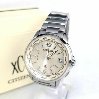 シチズン(CITIZEN)の△極美品△シチズン ハッピーフライト クロスシー デイト 世界限定1,800本(腕時計(アナログ))