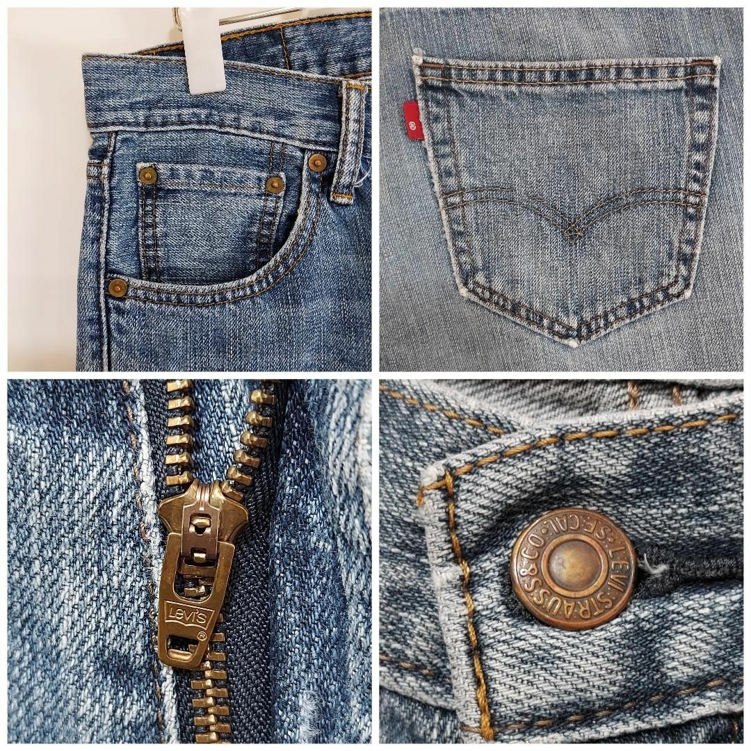 Levi's(リーバイス)のリーバイス527 Levis W30 ブルーデニム 青 ブーツカット 8503 メンズのパンツ(デニム/ジーンズ)の商品写真