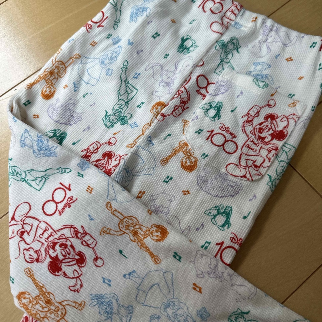 Disney(ディズニー)のディズニー100 パンツ　ズボン キッズ/ベビー/マタニティのキッズ服女の子用(90cm~)(パンツ/スパッツ)の商品写真