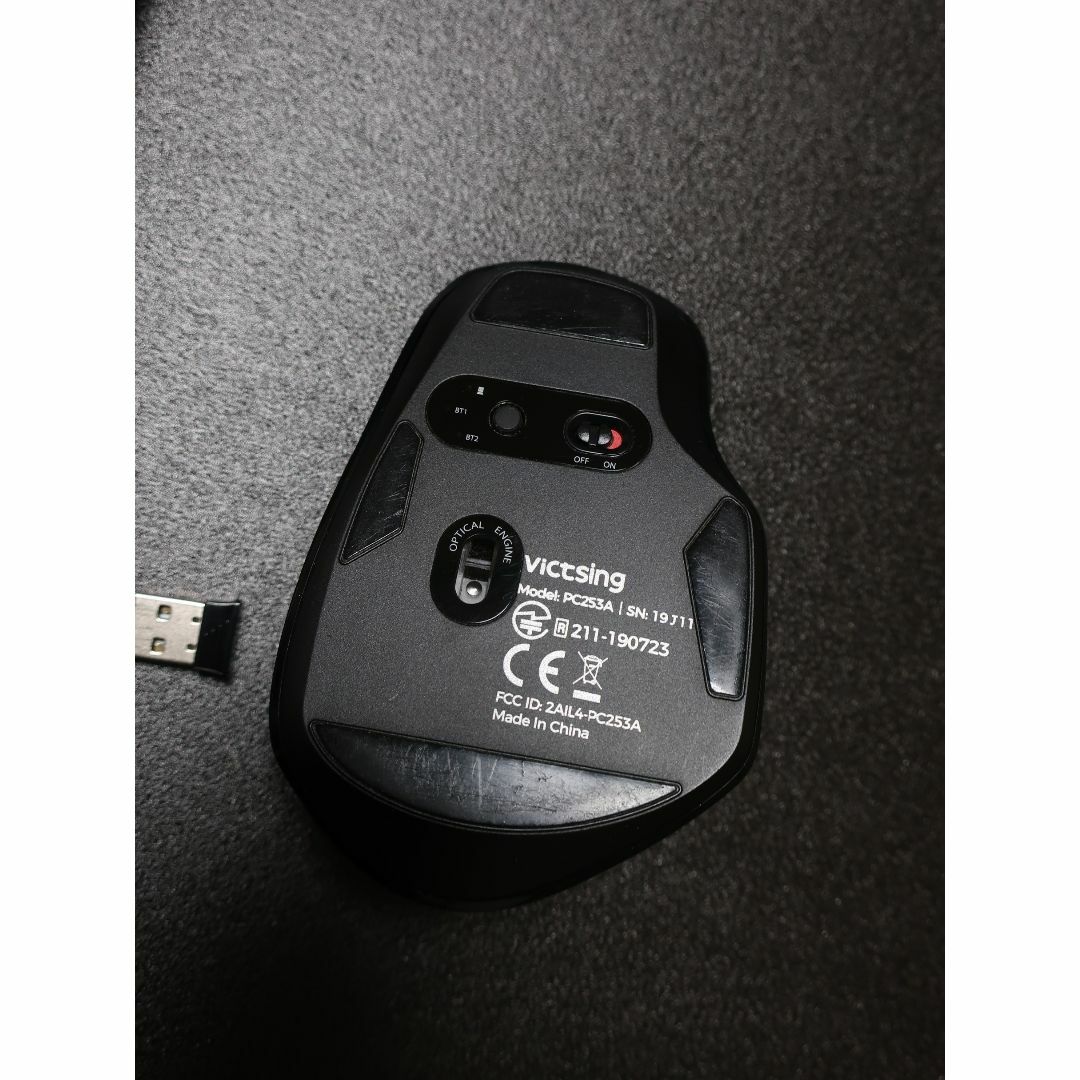 無線　コンパクト　スリム　キーボード　パンタグラフ + マウス...mr スマホ/家電/カメラのPC/タブレット(PC周辺機器)の商品写真