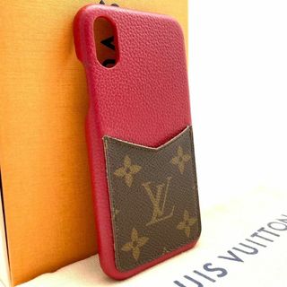 ルイヴィトン(LOUIS VUITTON)のルイヴィトン バンパー iPhoneX/Xs用 スマホケース 60410(その他)