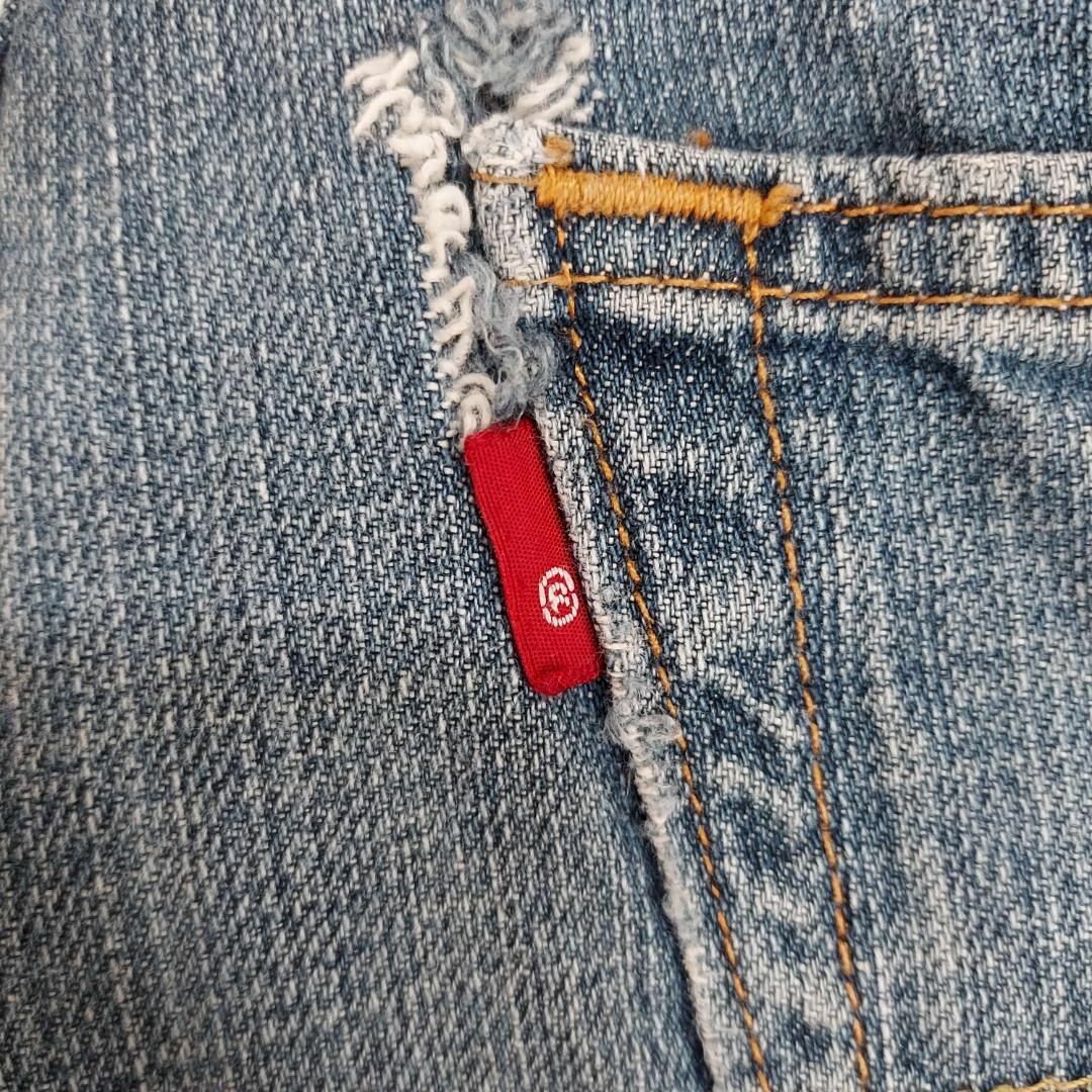 Levi's(リーバイス)のリーバイス527 Levis W30 ブルーデニム 青 ブーツカット 8504 メンズのパンツ(デニム/ジーンズ)の商品写真