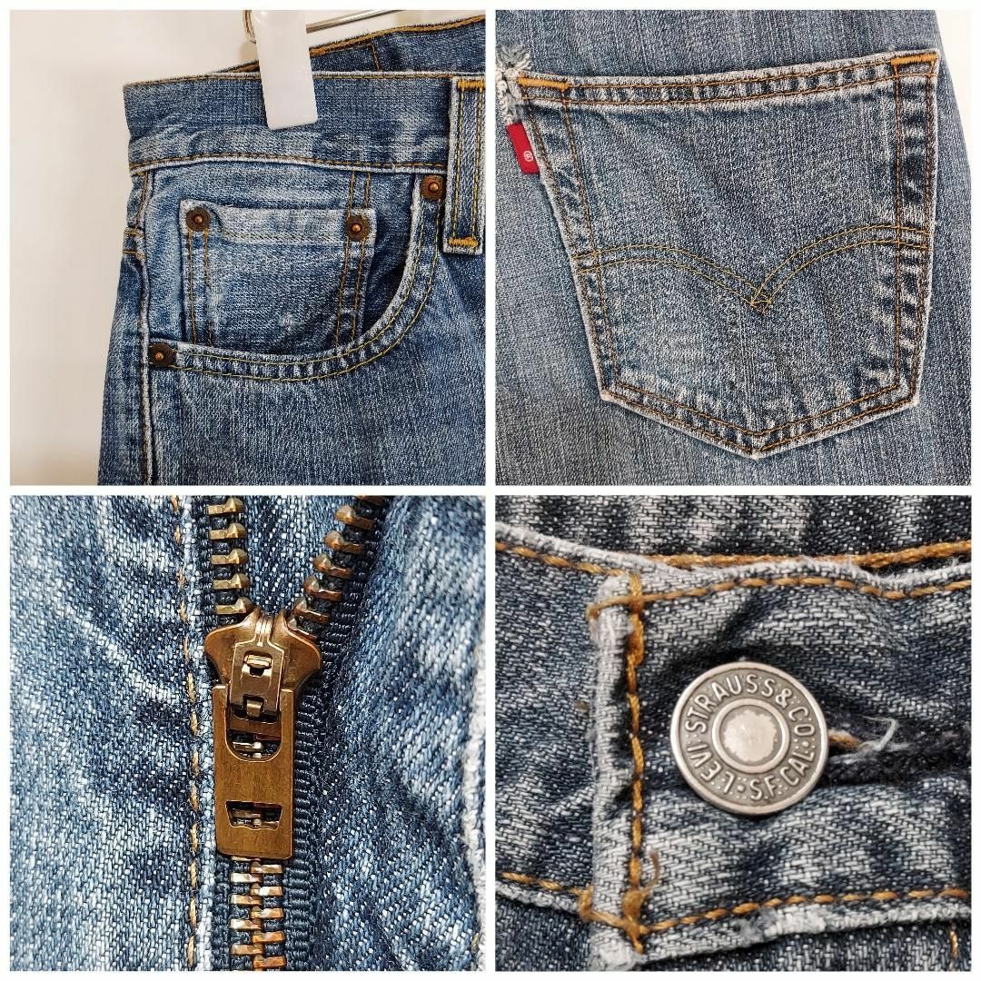 Levi's(リーバイス)のリーバイス527 Levis W30 ブルーデニム 青 ブーツカット 8504 メンズのパンツ(デニム/ジーンズ)の商品写真