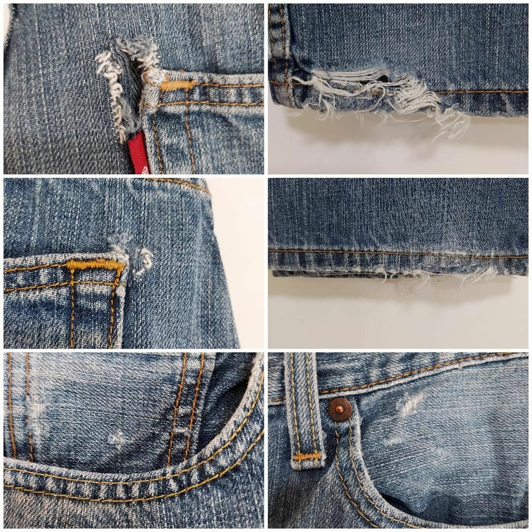 Levi's(リーバイス)のリーバイス527 Levis W30 ブルーデニム 青 ブーツカット 8504 メンズのパンツ(デニム/ジーンズ)の商品写真