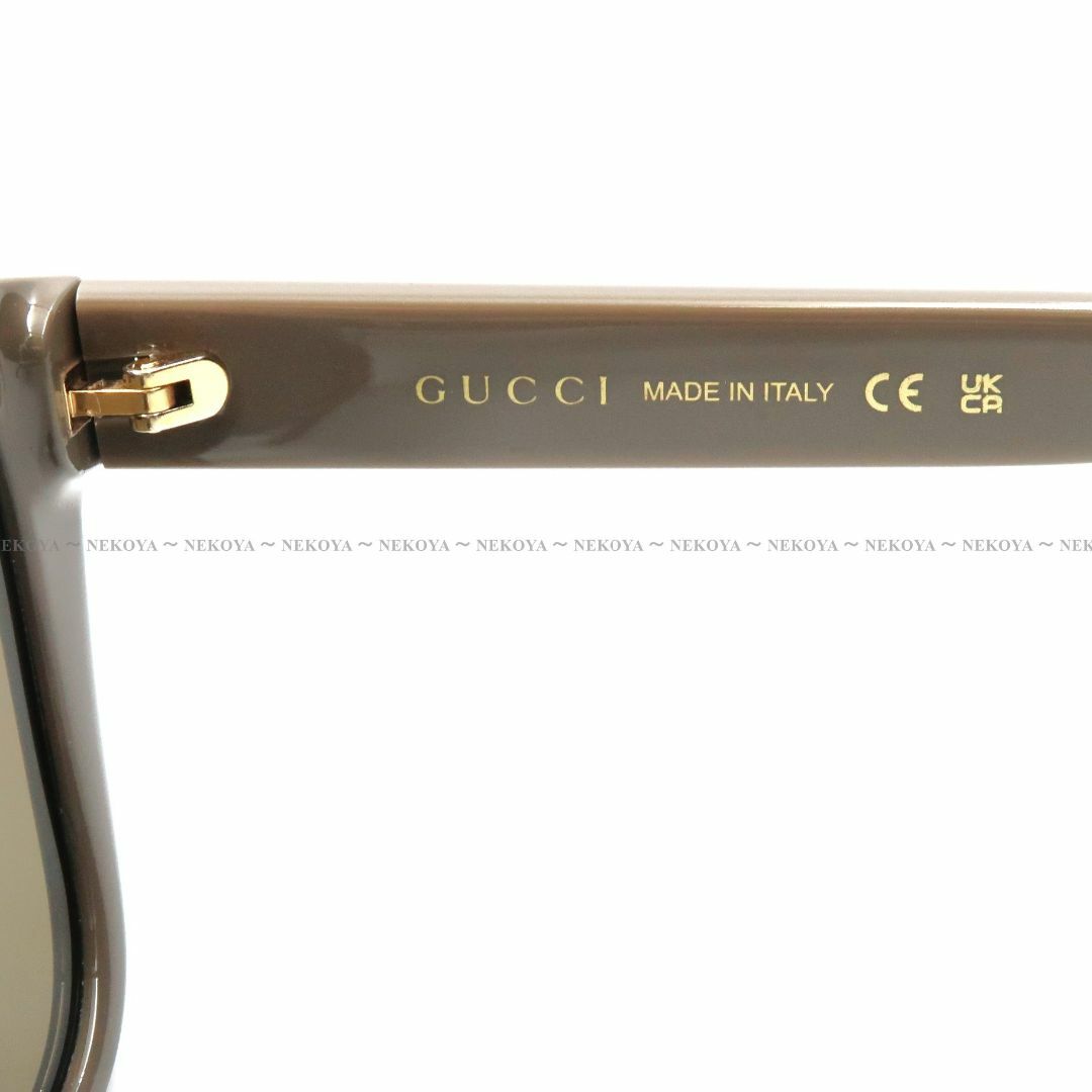 Gucci(グッチ)のGUCCI　GG1345S 006　サングラス グレー ブラウンレンズ　グッチ メンズのファッション小物(サングラス/メガネ)の商品写真