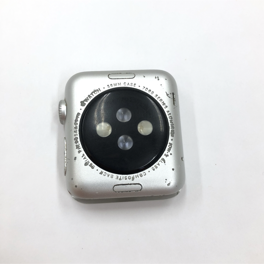 Apple Watch(アップルウォッチ)のアップルウォッチ 38mm SPORT シルバー.apple watch 本体 スマホ/家電/カメラのスマートフォン/携帯電話(その他)の商品写真