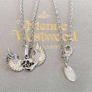 ヴィヴィアンウエストウッド(Vivienne Westwood)のヴィヴィアン 羽ハート ネックレス(ネックレス)