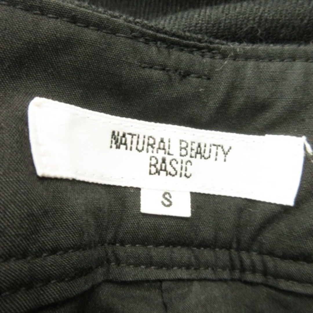 NATURAL BEAUTY BASIC(ナチュラルビューティーベーシック)のナチュラルビューティーベーシック パンツ スラックス テーパード ウール S 黒 レディースのパンツ(その他)の商品写真