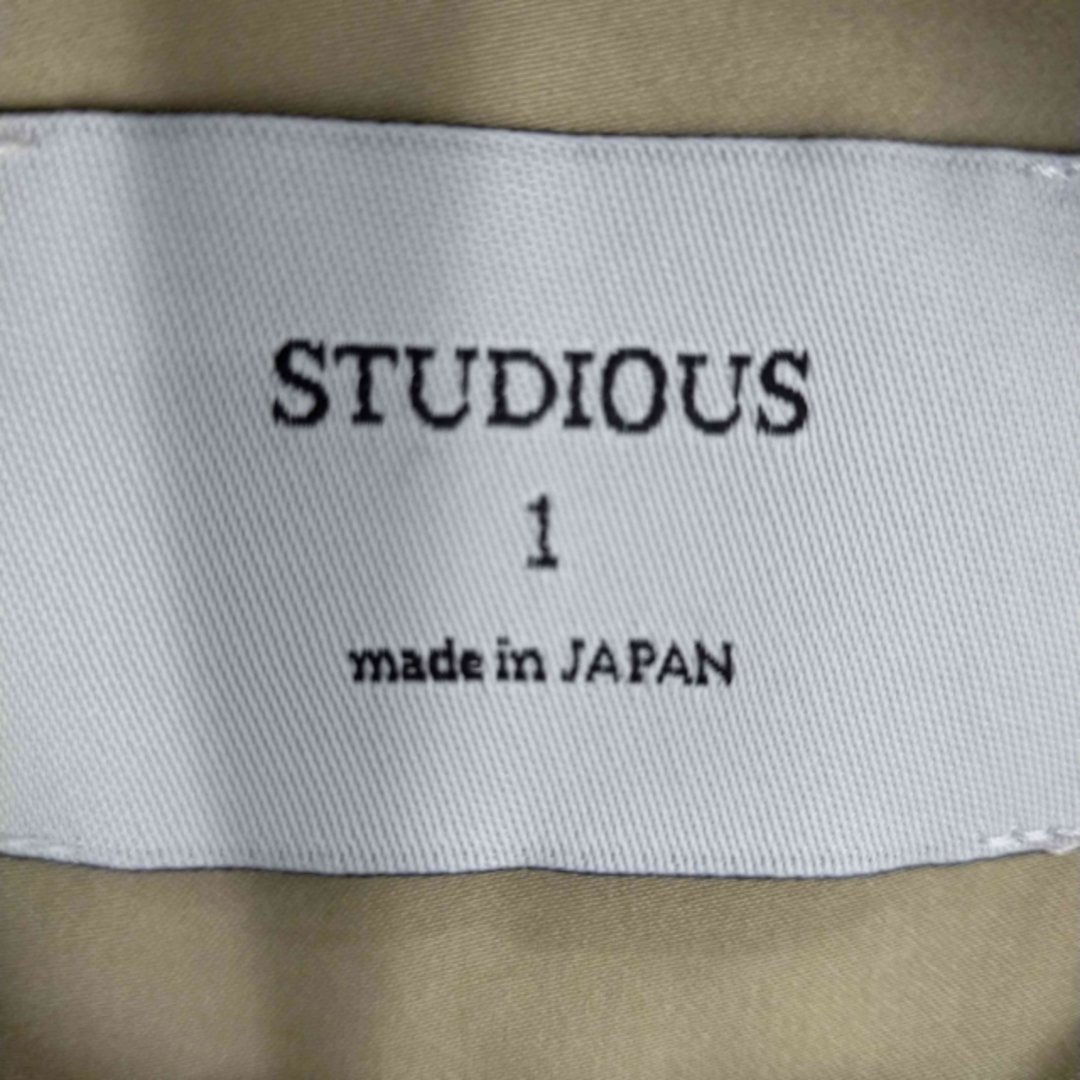 STUDIOUS(ステュディオス)のSTUDIOUS(ステュディオス) ノーカラーコンビシャツ メンズ トップス メンズのトップス(その他)の商品写真