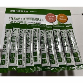 シンニホンセイヤク(Shinnihonseiyaku)の新日本製薬 Wの健康青汁 10本　新品未使用(青汁/ケール加工食品)